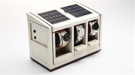 solar powered watch winder